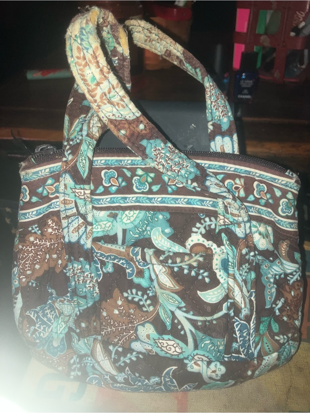 Vera Bradley Bitty Betsy in Java Blue